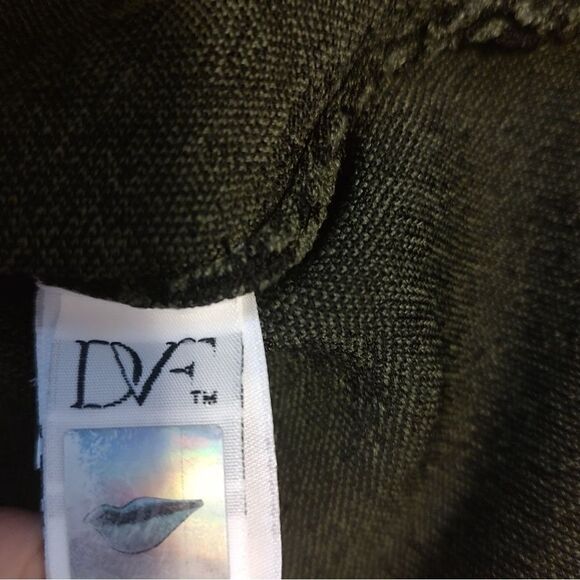 Diane von Furstenberg Flote skater skirt animal print DVF S - Picture 11 of 13